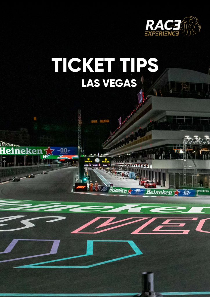 F1 ticket tips Las Vegas