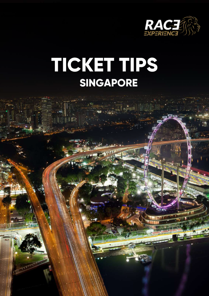 F1 ticket tips Singapore
