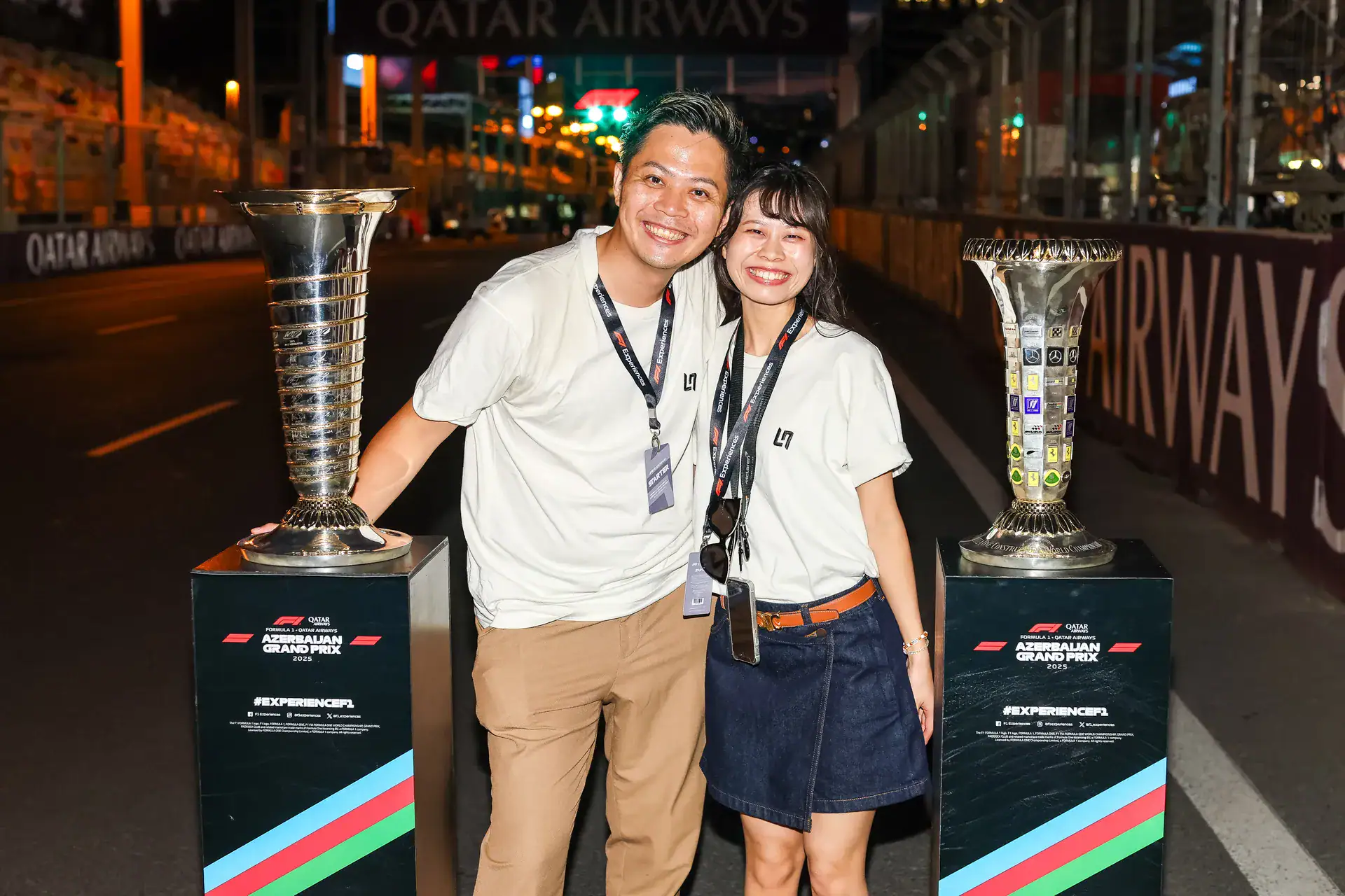 F1<sup>®</sup> Experiences Hero </br> FORMULA 1 Azerbaijan 2026